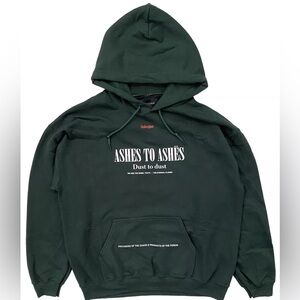 Civil Regime by Darc Sport Ashes to Ashes Hoodie Sweatshirt (L)